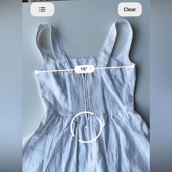 Reformation Sheri White Mini Dress - Picture 13 of 13